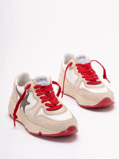 Golden Goose Star-detail Lace-up Sneakers In Multi