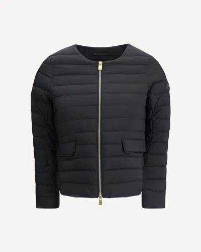 Tatras Noko Chanel Dwon Jkt Nylon Taffeta Jackets Blue In Black