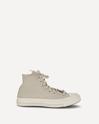 Converse Chuck 70 Leather High-top Sneakers In Neutral