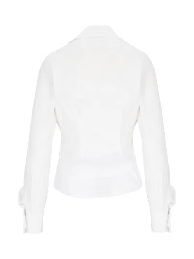 Vivienne Westwood "drunken" Shirt In White