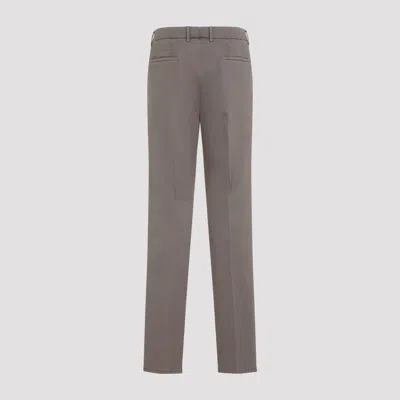 Brunello Cucinelli Pleated Front Trousers Straight Leg Design In Gray