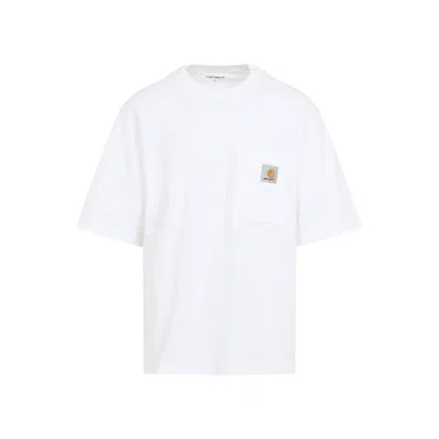 Carhartt Short Sleeve Pocket T-shirt In White