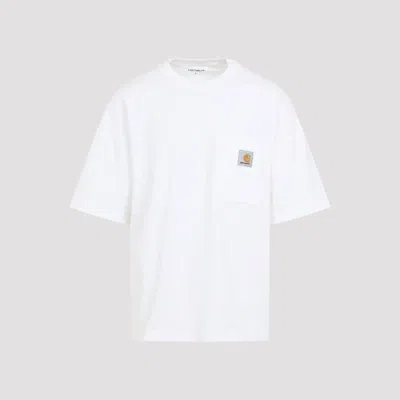 Carhartt Short Sleeve Pocket T-shirt In White