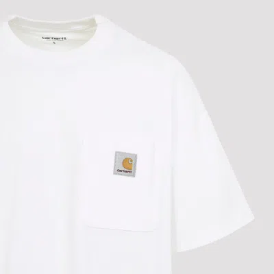 Carhartt Short Sleeve Pocket T-shirt In White