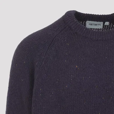 Carhartt Alten Deep Night Crewneck Sweater In Multi