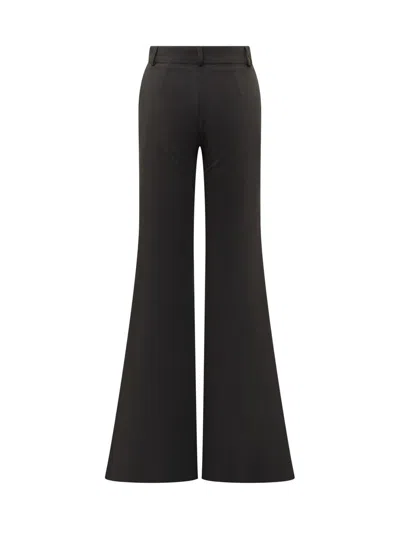 Actualee Flared-leg Trousers In Black