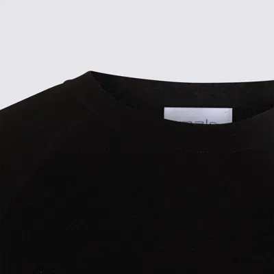 Malo Black Cashmere Crewneck Pullover In Black