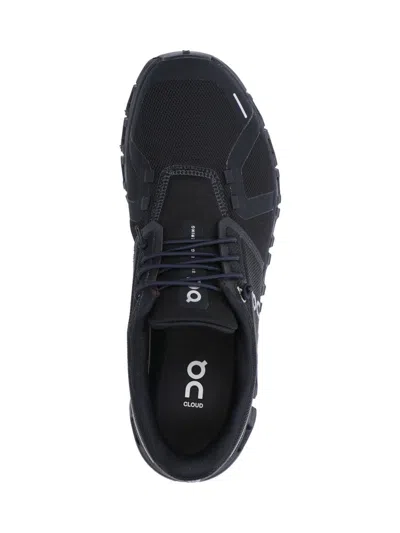 On Cloud 6 Lace-up Sneakers In Black
