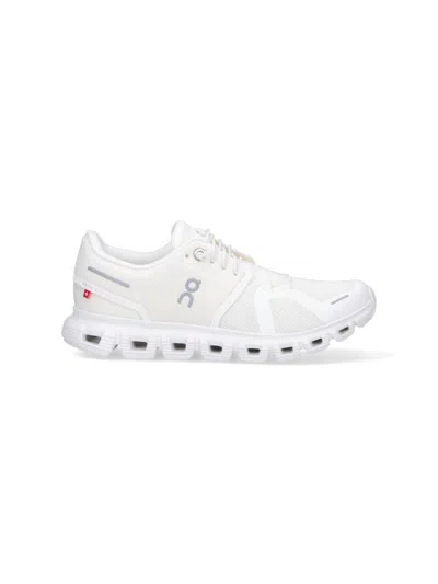 On Cloud 5 Low-top Sneakers In White