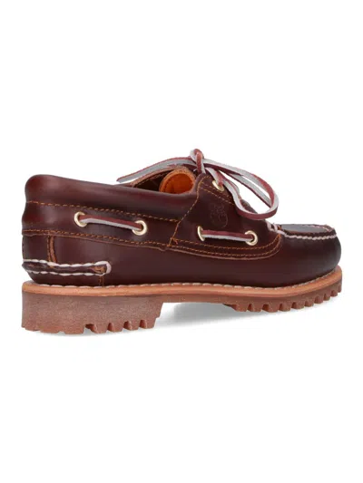Timberland Noreen Boat Loafers In Brown