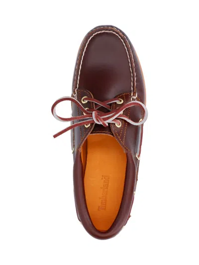 Timberland Noreen Boat Loafers In Brown