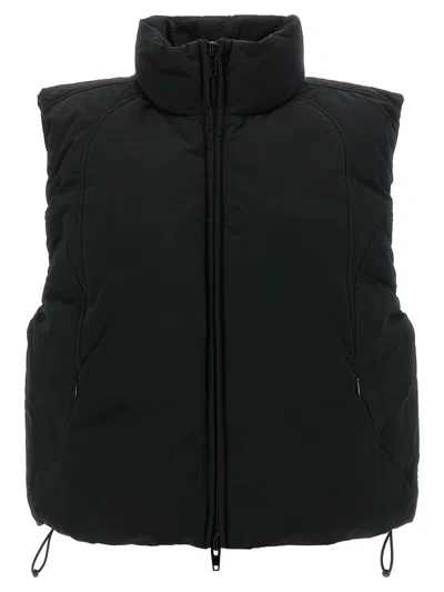 Alexander Wang Black Polyester Blend Sleeveless Down Jacket In Black