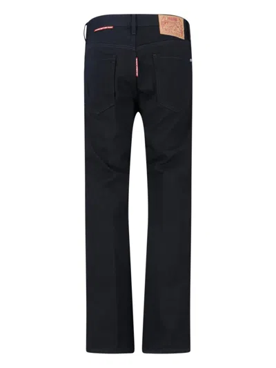 Dsquared2 Dsquared Black Denim Dsquared X Magliano Protesta 642 Jeans In Black