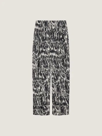 Givenchy Pyjama Pants In Silk With Animal Print In Multi