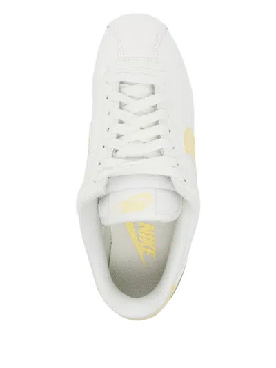 Nike Cortez Leather Trainers In White