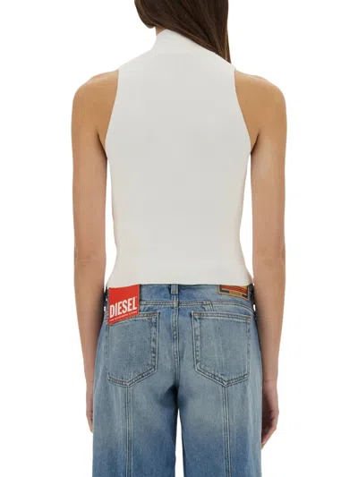 Diesel Top Light And Natural In White