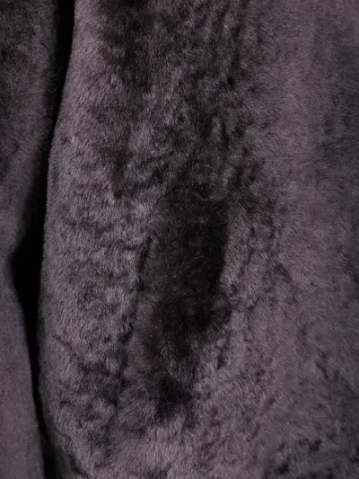 连帽小羊皮夹克