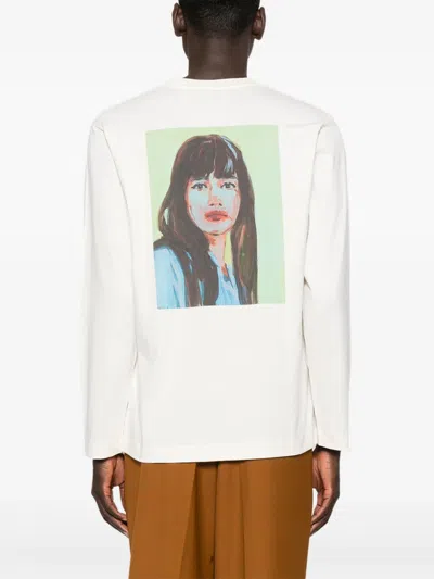 Etudes Studio T-shirt Études Studio Men Color Ivory In White