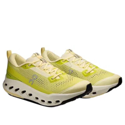 On Running Cloudsurfer Trail 2 'ivory Lime' In Multi