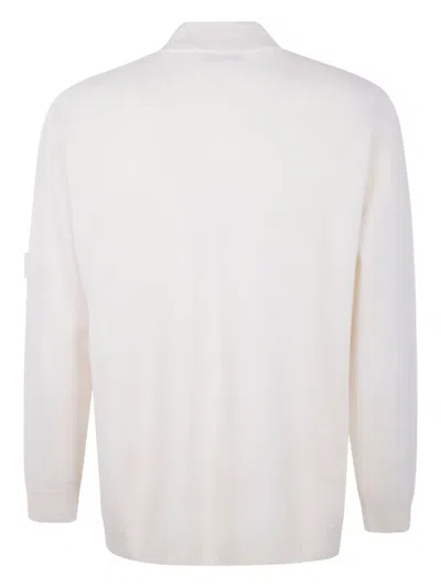 纽扣门襟贴袋毛衣