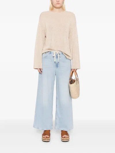 Rails Angeleno Wide Leg Crop Jeans In Scuba In Blue