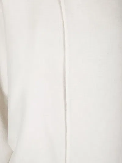 Rick Owens Lightweight Camel Hair Jacket With Squared Collar In Neutral