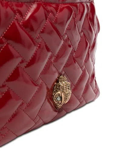 Kurt Geiger Small Kensington String Tote Bag In Red