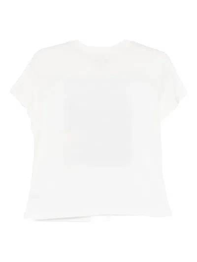 Rails X Lspace The Classic Crew Cotton Graphic T-shirt In White