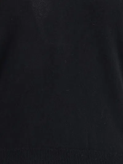 Allude Cashmere Sweater In Black