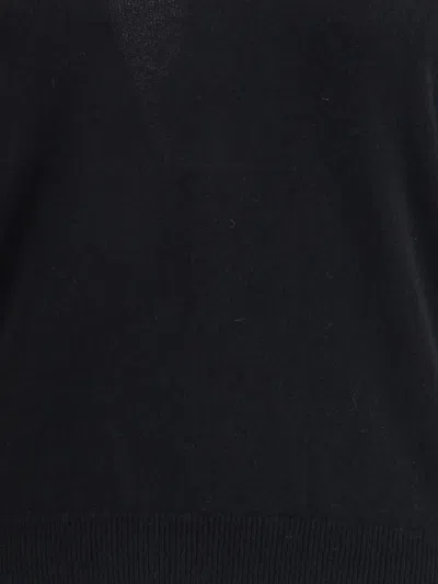 Allude Cashmere Sweater In Black