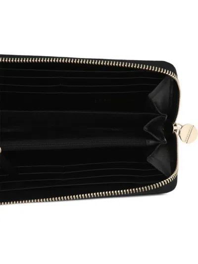 Borbonese Zip-around Wallet In Black