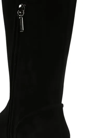 Dolce & Gabbana Over-the-knee Boots Featuring Buckle Detail In Black