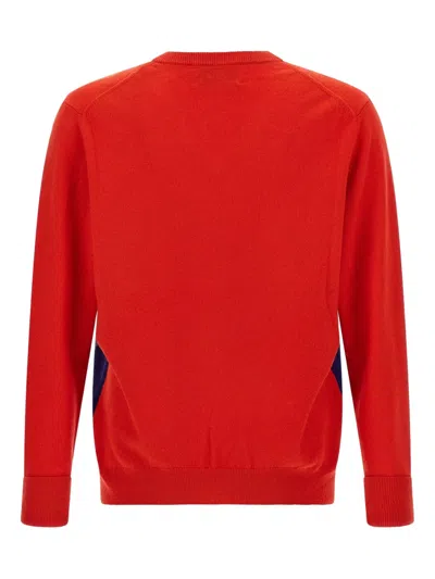 Ballantyne Argyle Pattern Sweater Sweaters And Cardigans Red In Red