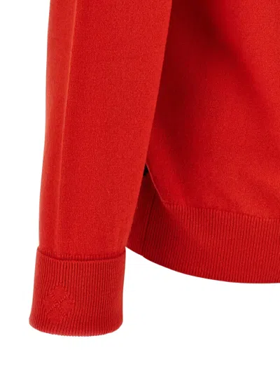 Ballantyne Argyle Pattern Sweater Sweaters And Cardigans Red In Red