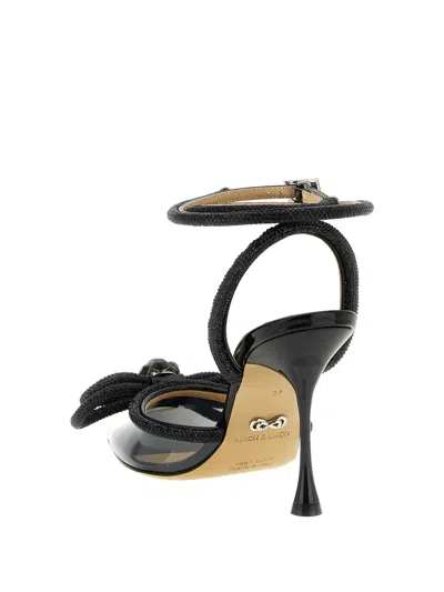 Mach&mach Mach & Mach 'double Bow' Pumps In Black
