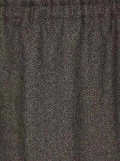 Dušan Elastic-waist Skirt In Gray