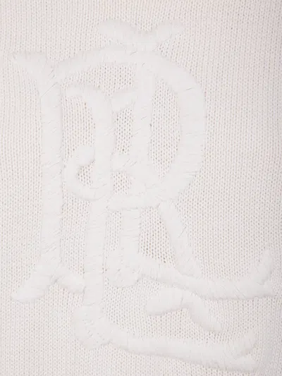 Ralph Lauren Riednee Long Sleeves Pullover In White