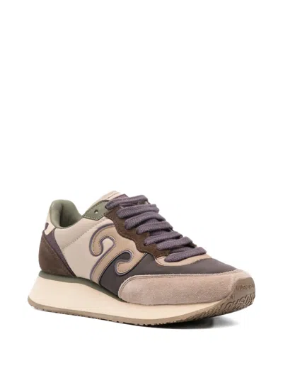 Wushu Lace-up Sneakers In Neutral