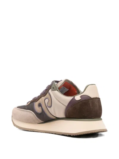 Wushu Lace-up Sneakers In Neutral