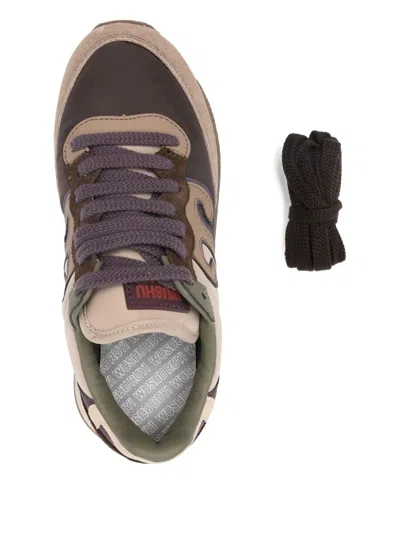 Wushu Lace-up Sneakers In Neutral