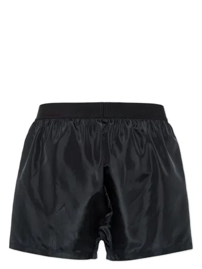 Dsquared2 Dsquared Men Boxer Swimsuit In Black