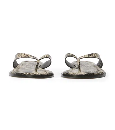 Tony Bianco Sahara Ecru Snake In Multi