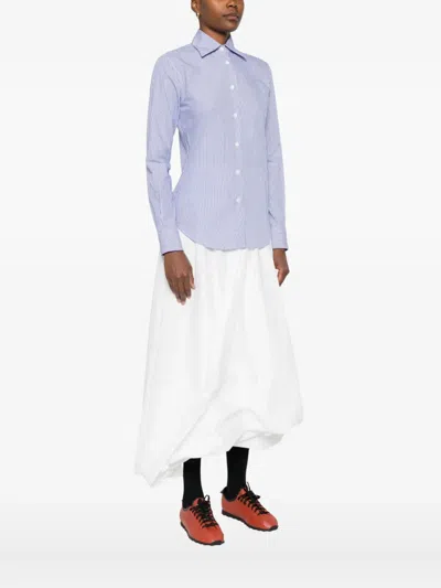 GEA 条纹排扣衬衫