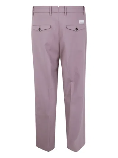 Nine In The Morning Button-fastening Wool Trousers In Pink