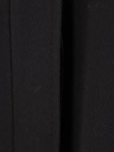 Max Mara Baruffa Coat In Black