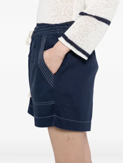 Rails Astra Drawstring Shorts In Blue