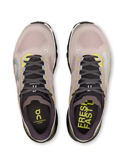 On Running Cloudmonster Hyper Sneakers In Neutral