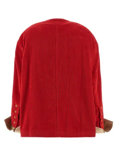 Maison Jejia 'jonathan' Blazer In Red