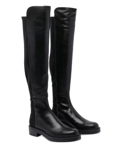 Stuart Weitzman City Boot In Black
