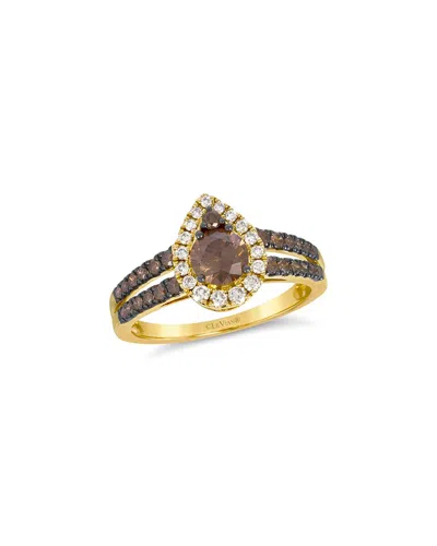 Le Vian ® Chocolate Composite 14k 1.08 Ct. Tw. Diamond Ring In Gold